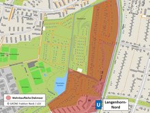 Lageplan Diekmoor
