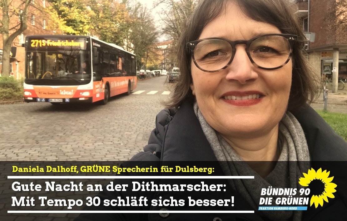 Daniela Dalhoff in der Dithmarscher Straße