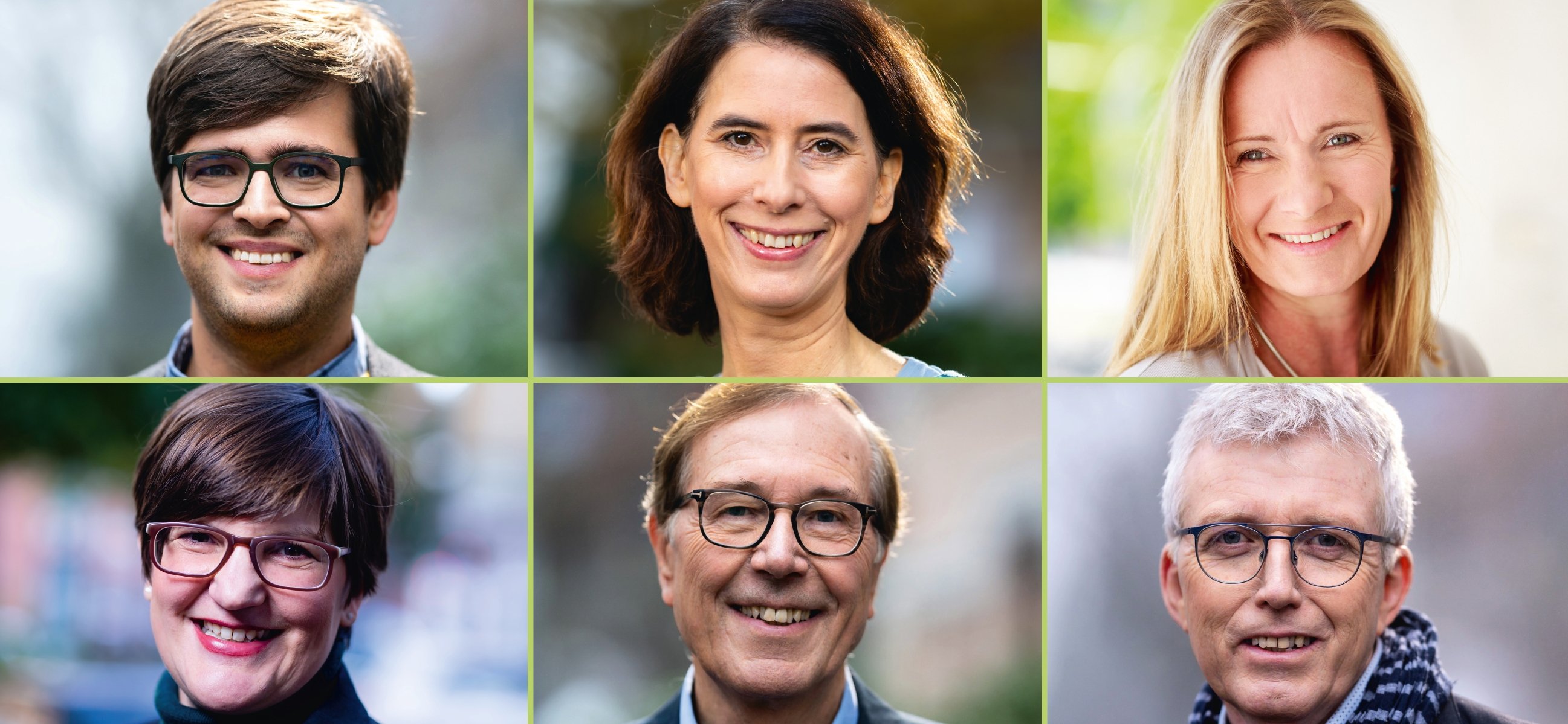 Foto der GRÜNEN Abgeordneten im Regionalausschuss